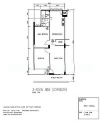 Blk 151 Chong Pang Vista (Yishun), HDB 3 Rooms #624073491